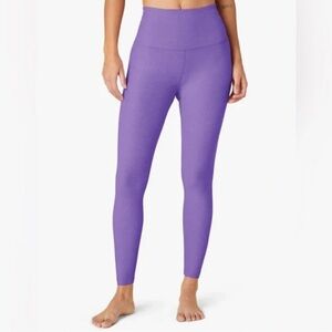 Beyond Yoga Spacedye Caught In The Midi High Waisted Legging Amethyst Heather 3X
